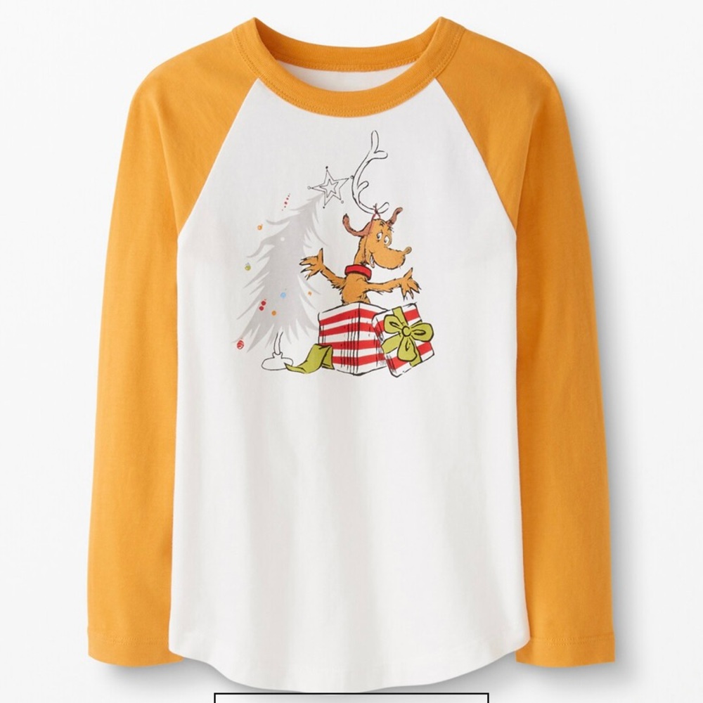 Hanna Andersson Grinch Max Gift Shirt